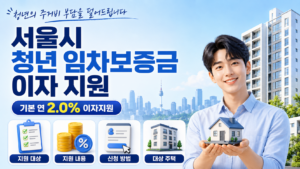 2026 서울시 청년 임차보증금 이자지원 신청조건과 대출한도 안내