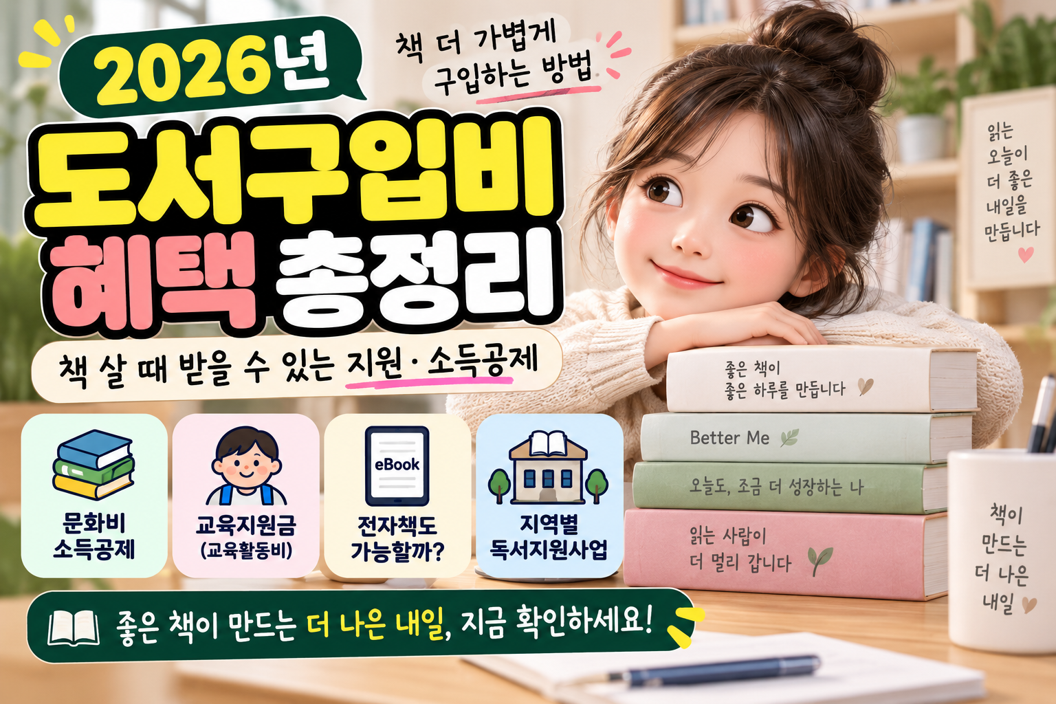 2026 도서구입비 혜택 총정리