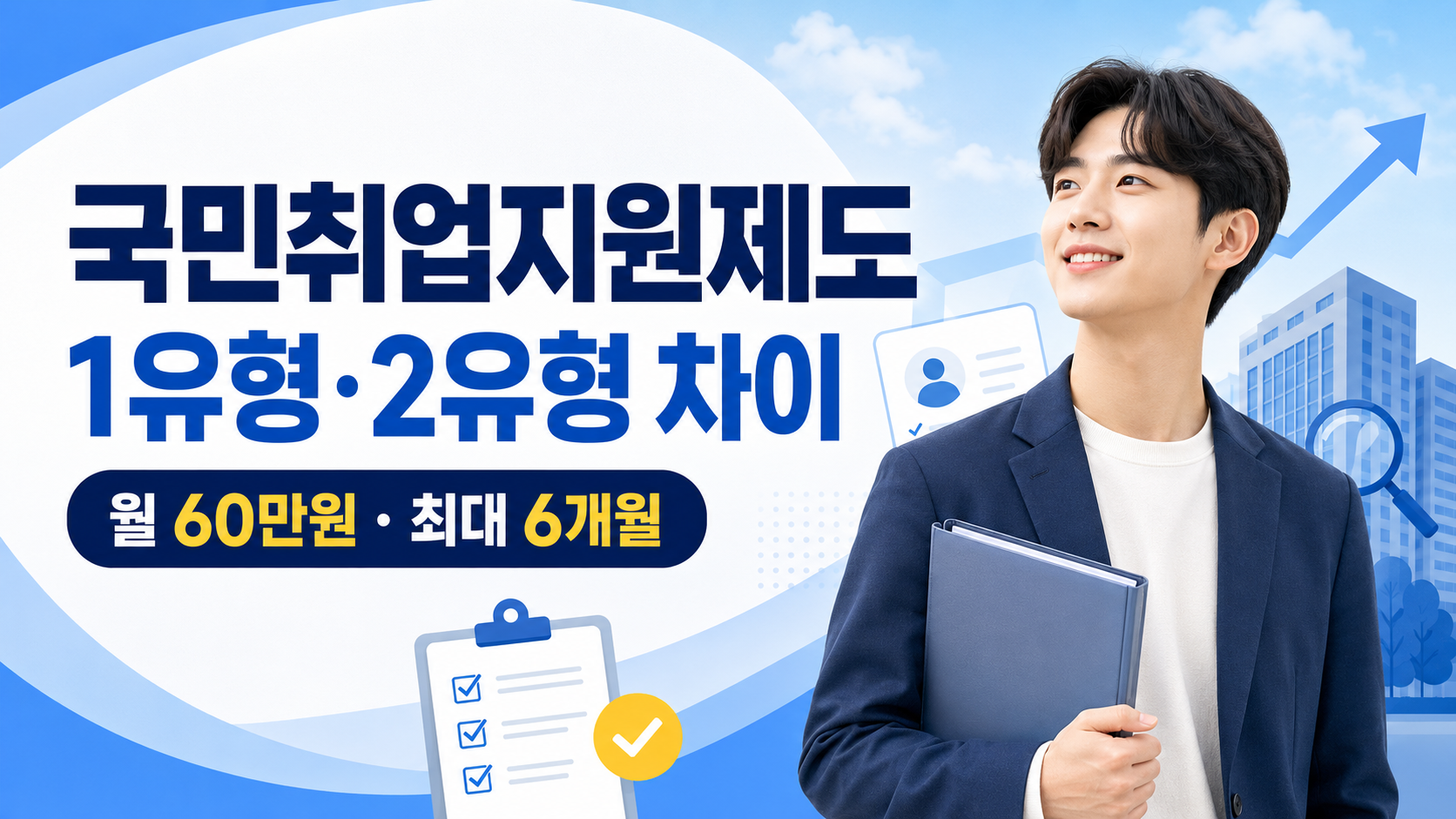2026 국민취업지원제도 1유형·2유형 차이 | 구직촉진수당 신청방법 1 국민취업지원제도