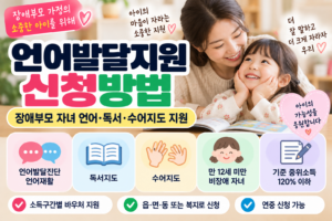 언어발달지원 신청방법|장애부모 자녀 언어·독서·수어지도 바우처 3 언어발달지원 신청방법|장애부모 자녀 언어·독서·수어지도 바우처