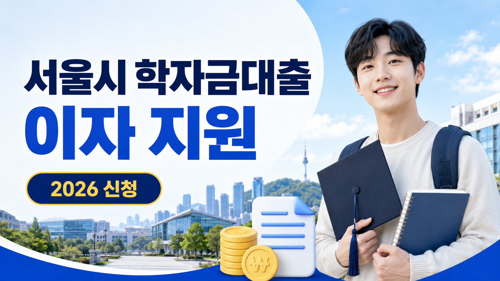 2026 서울시 학자금대출 이자 지원 신청방법 | 대학생·대학원생 1 서울시 학자금대출 이자 지원